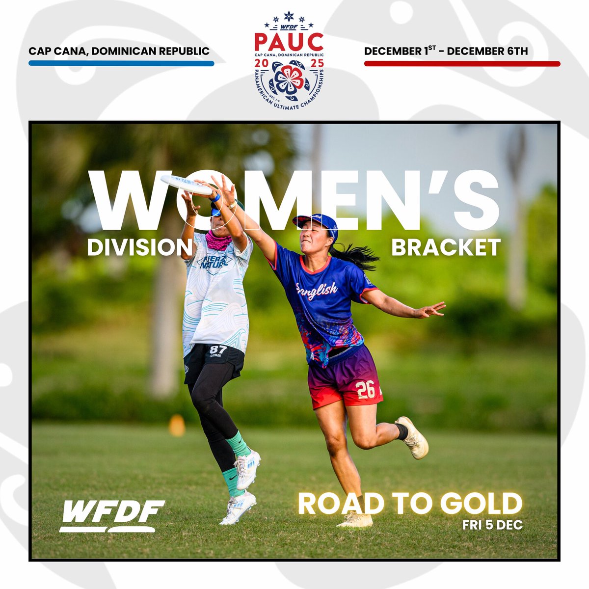 World Flying Disc Federation (WFDF) tweet media