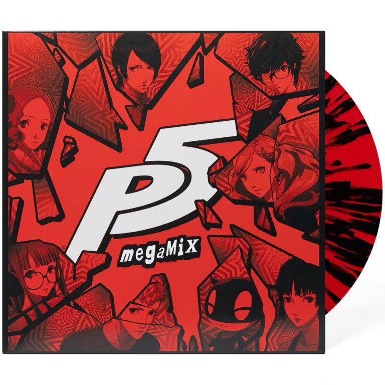 iam8bitから… #ペルソナ5 レコード megamixが発売中です‼️ P5の音楽を