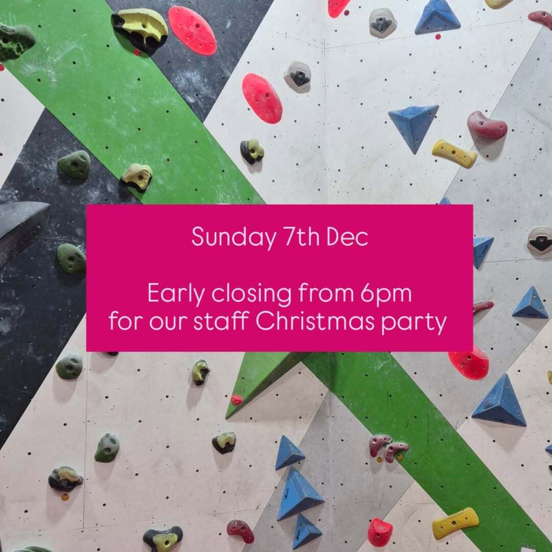 Heads up! It's that time of the year again - please note we'll be closing early at 6pm this Sunday 7th December for our staff Christmas party 🎉.

Back open as usual from Monday morning - apologies for any inconvenience. instagr.am/p/DR4UUVoiMfJ/