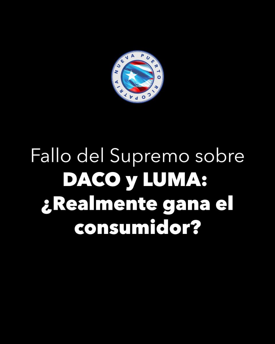 Repetimos: el contrato de LUMA es desfavorable para los abonados y hecho a la medida de la empresa.