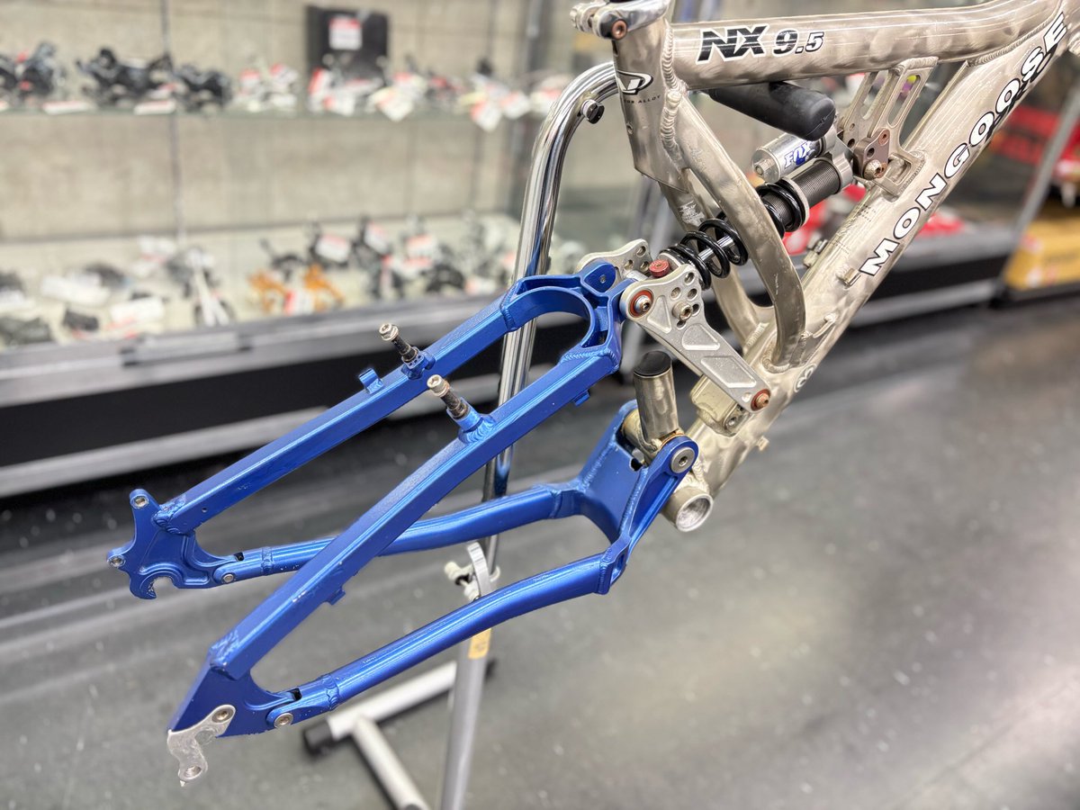 商品紹介 #マングース NX9.5 フレームセット 2000年代らしい無骨さと