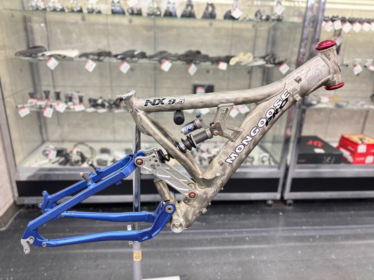 商品紹介 #マングース NX9.5 フレームセット 2000年代らしい無骨さと