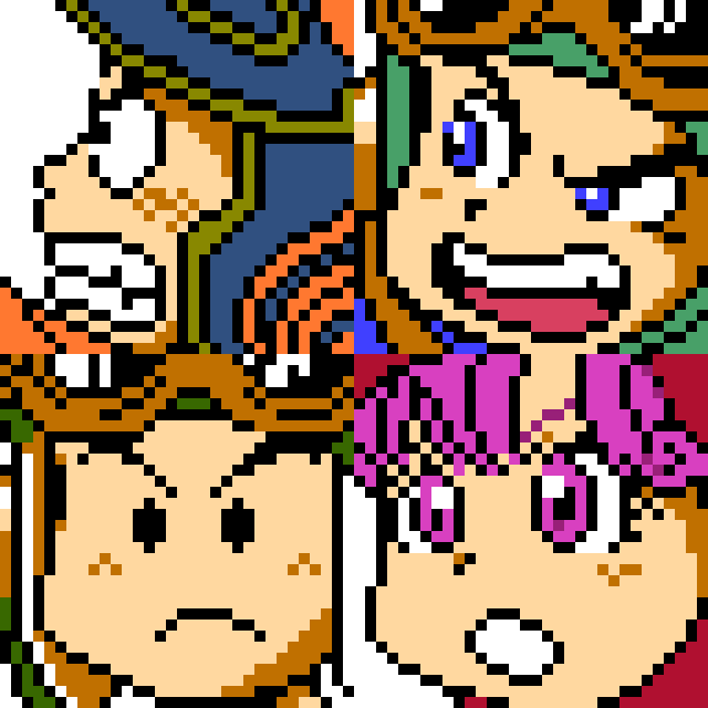 noragames's tweet photo. Oh no! Just adding a little color and suddenly I can see the finish line! Looks like this project might end without any drama/trouble... Should I push it and make the battle screen UI too? #DQ1and2 #pixelart #ドット絵 https://t.co/6CRWZ1no9o