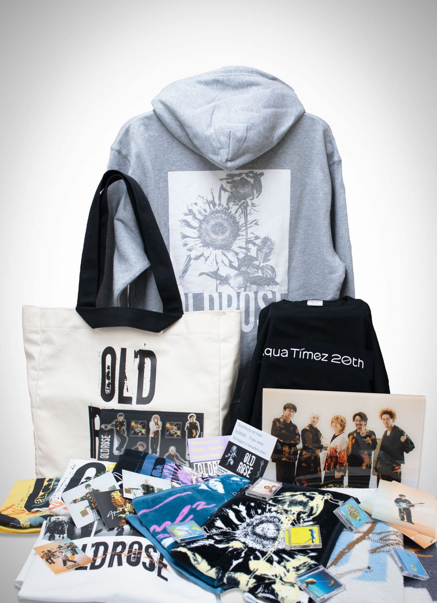 🔔グッズ情報🆕】 ／ 「Aqua Timez 20th Live -OLDROSE-」 グッズ フル
