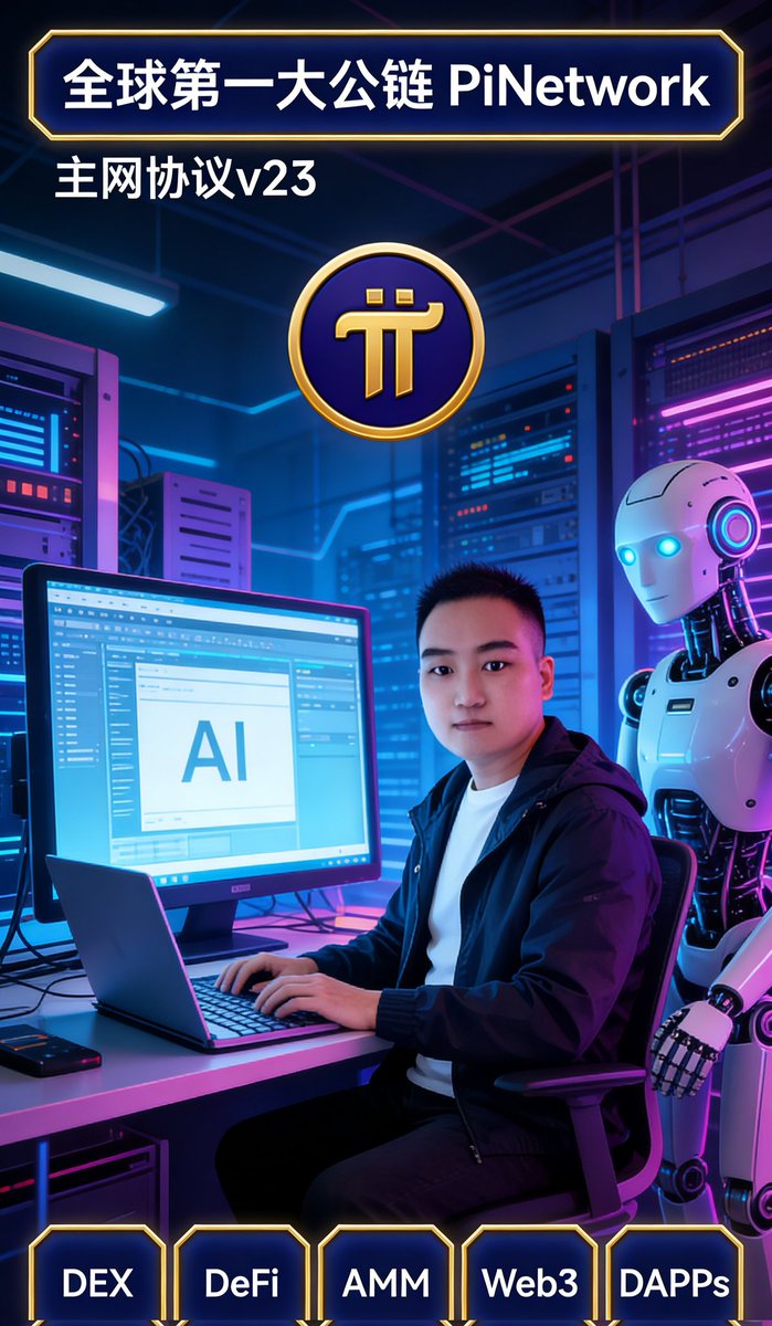 PiNetworkAL's tweet photo. 🚨The Pi Network system connects multiple platforms🖥 to achieve globally distributed authentication, with millions of AI robots collectively forming the future🤖. Each robot can perform specific tasks with extremely high precision📱 and achieve unlimited real-time continuous updates🚀#PiNetwork