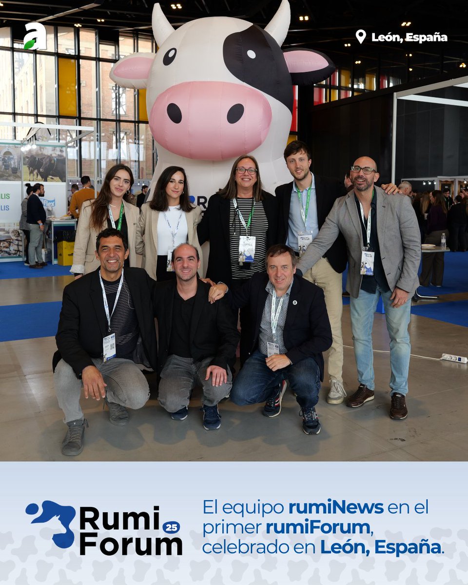 La primera edición de #rumiForum ya es historia… y qué historia.

Gracias a quienes hicieron posible este espacio de diálogo y aprendizaje para el sector #rumiante.

El equipo de #AgriNews ya piensa en lo que viene.

¡Nos vemos en la próxima edición!

#vacuno #ovino #caprino
