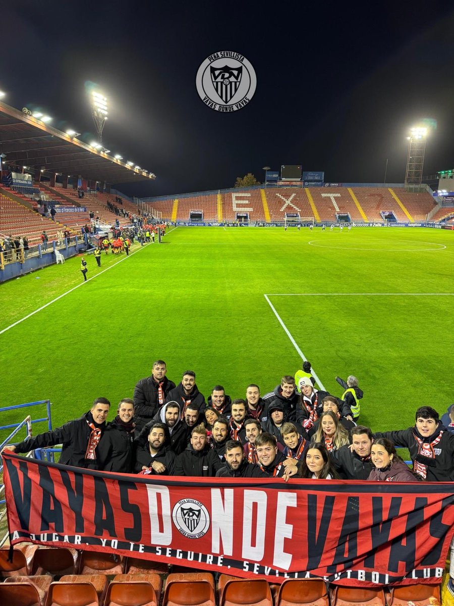 Hasta que la muerte nos separe🔴⚪️ 
CD Extremadura - SEVILLA FÚTBOL CLUB
04/12/2025

#vayasdondevayassiemprecontigo