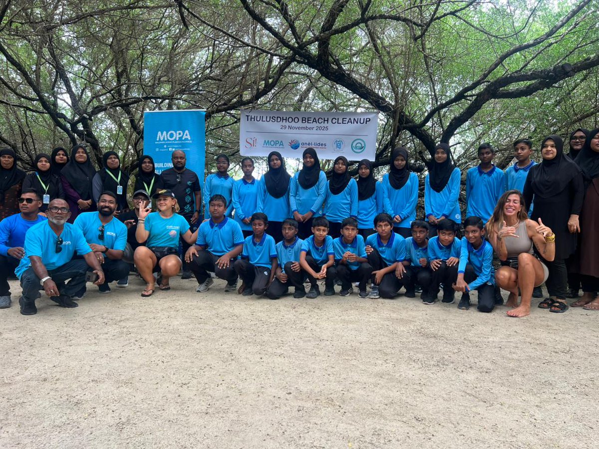 Maldives Ocean Plastics Alliance tweet media