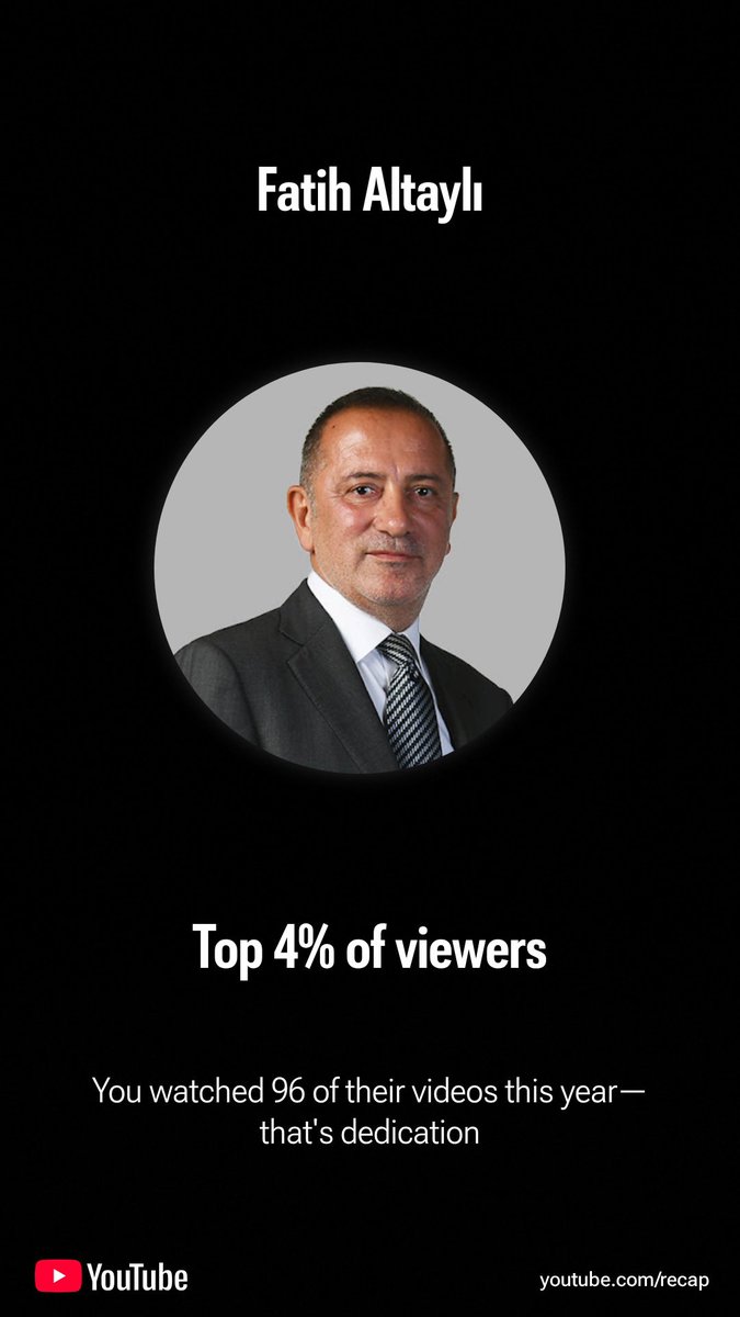 Yetişkin bir Türk gencinin YouTube en çok izlediği kanalın Fatih Altaylı olmaması gerekiyor ya 🤦🏻‍♂️ #FatihAltaylıyaÖzgürlük
