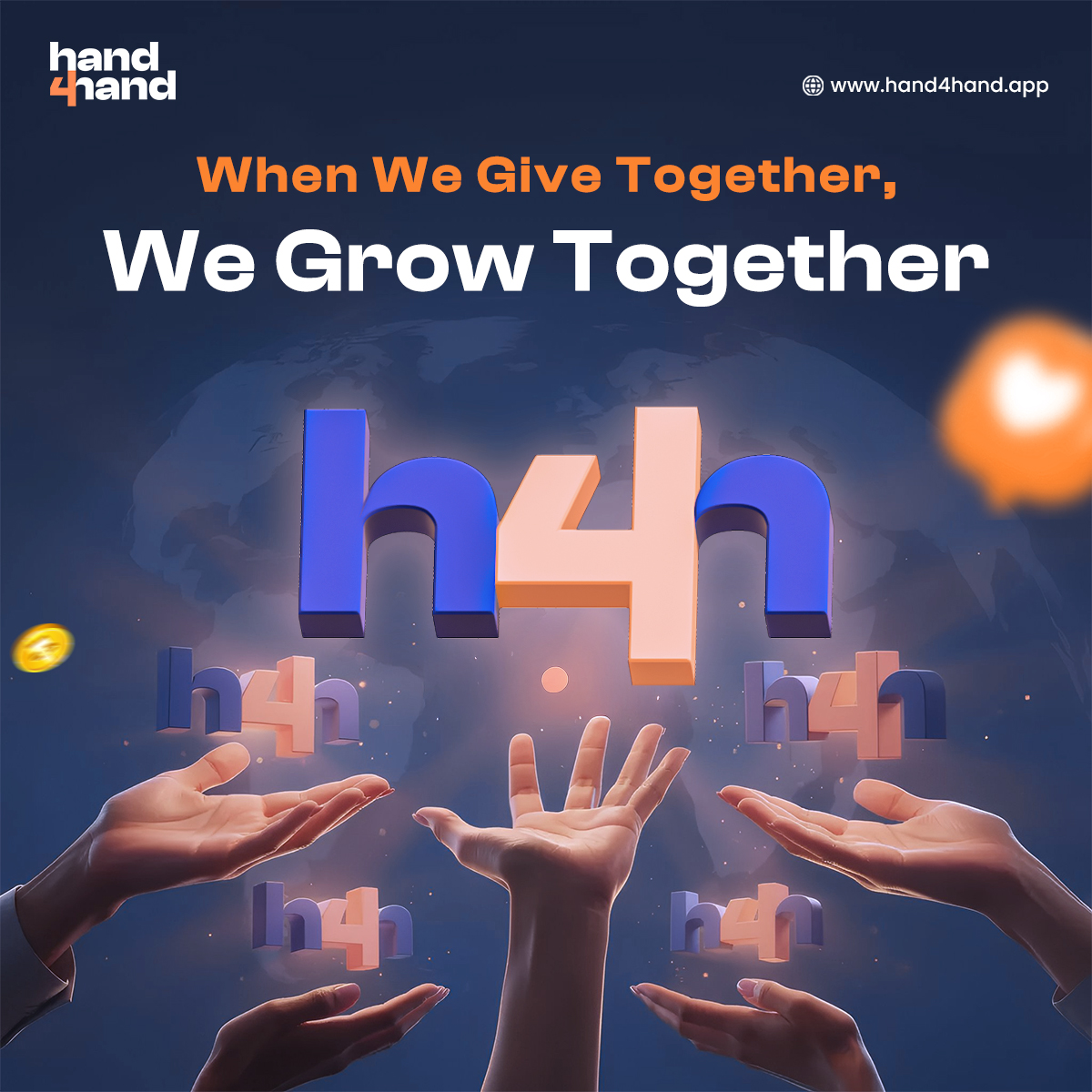 Hand4Handapp's tweet image. A single act becomes many.
One community → infinite ripples.
Your kindness fuels the new era of global support.
hand4hand.app 

#WhyChooseHand4Hand #MutualSupport #BlockchainForEveryone #globalcommunityfamily #TogetherWeGrow
