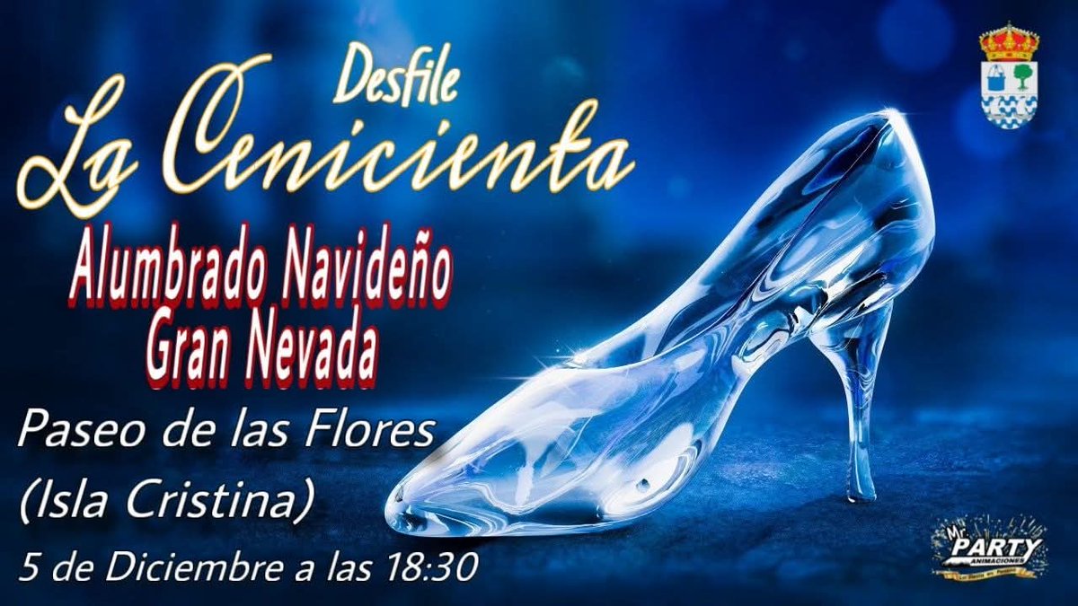 ¡Ven a vivir una noche mágica en Isla Cristina!
Hoy a las 18:30H, salida desde el Ayuntamiento a las 19H en el Paseo de las Flores, donde podrás disfrutar de una tarde llena de animación y diversión, ¡y quién sabe, tal vez un poco de nieve!

#IslaCristina #programacionnavideña