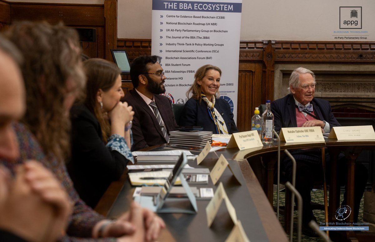 The British Blockchain Association tweet media