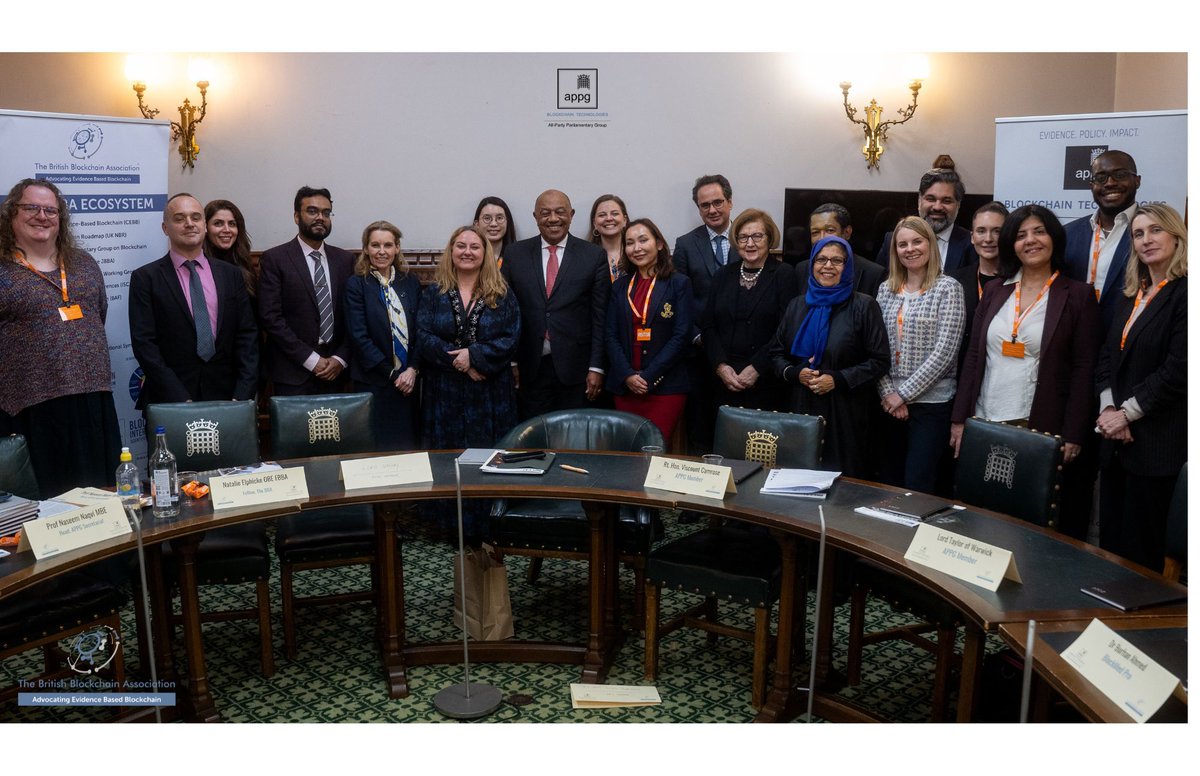 The British Blockchain Association tweet media