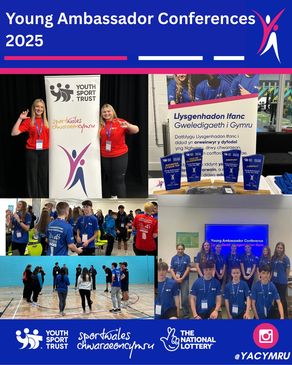 YACymru's tweet image. Our Welsh Young Ambassador Conference Road Trip is complete! 🎉 Huge thanks to our hosts, @sportwales, and @LottoGoodCauses for your support. And to our AMAZING Young Ambassadors and their LA team – keep inspiring, influencing, leading &amp;amp; mentoring! 💚