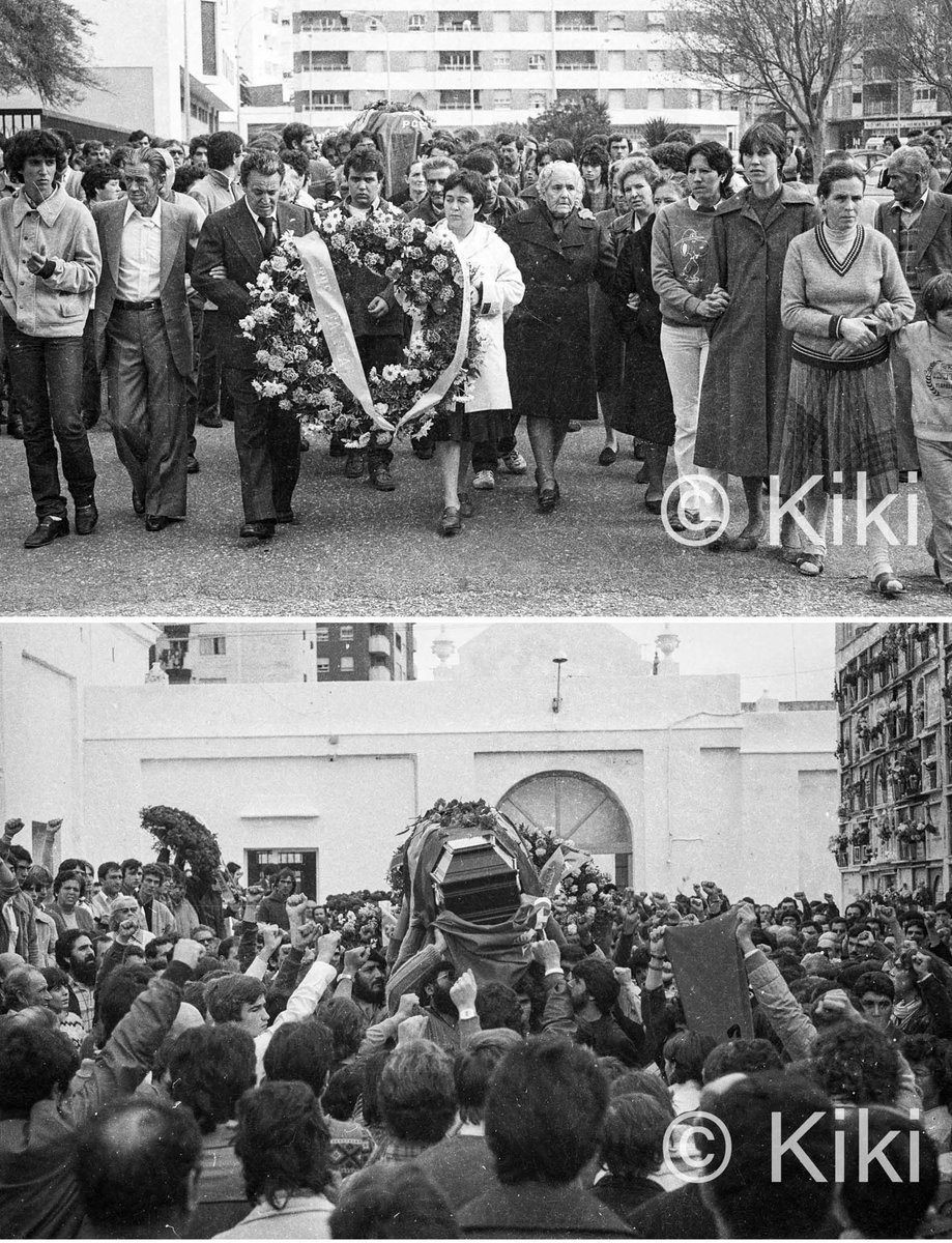 𝐌𝐞𝐦𝐨𝐫𝐢𝐚 𝐝𝐞 𝐮𝐧 𝐟𝐨𝐭𝐨́𝐠𝐫𝐚𝐟𝐨
Me he comido muchos marrones en mis cincuenta años como fotógrafo, y el que hoy recuerdo no lo olvidaré jamás. Tal día como hoy de 1982 fue abatido por disparos de tres policías, en Barcelona, el gaditano Juan Martín Luna, miembro del