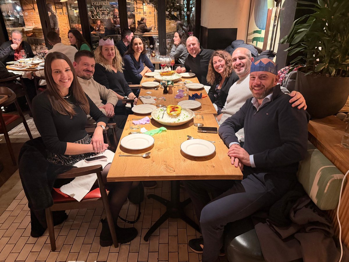 Our team had a lovely joint Christmas 🎄 dinner with <a href="/epsifund/">epsifund</a> and <a href="/_edlaver/">Ed Laver 🥤</a>. Unfortunately… there were no discounts on the drinks 🤯!