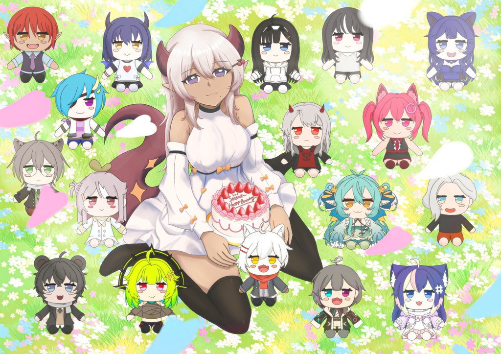 shironeko__46's tweet image. Happy Birthday Sensae!! @Sae1627_ , hope you always doing good everyday, u are my best inspirated artist ever!!~
Sorry for late bday art, I'm lil bit busy last week and many things happend but finally I'm finish the art (ﾉ≧▽≦)ﾉ