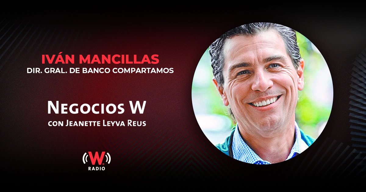 Viernes de recomendaciones … 🥡🎶🥮🌉📚

#AlAire I Iván Mancillas Gabriele, Dir. general de <a href="/CompartamosBanc/">Compartamos Banco</a>.

#NegociosW con <a href="/JLeyvaReus/">Jeanette Leyva Reus</a>
🔊wradio.com.mx