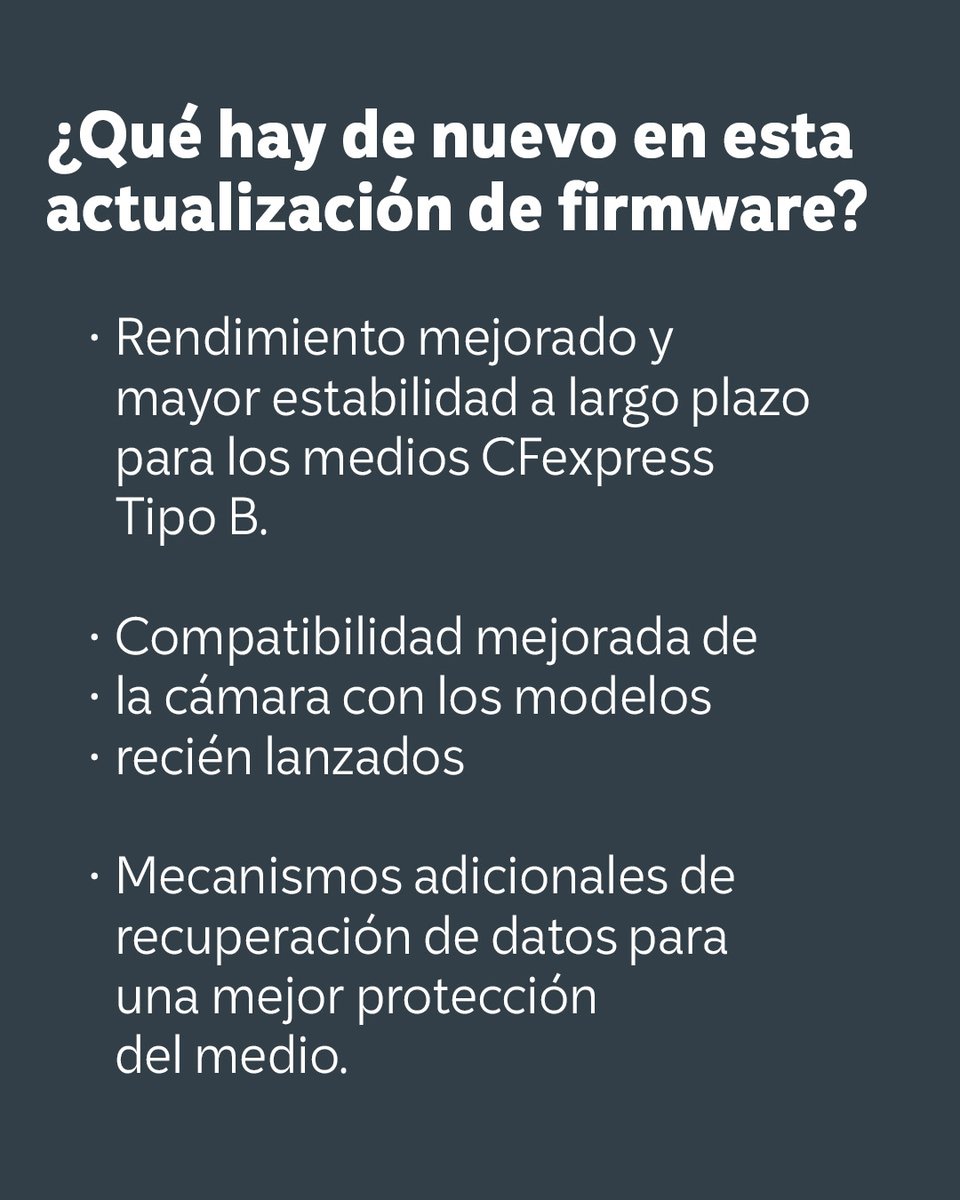 ROBISA's tweet image. 🚀 Actualiza tus tarjetas CFexpress y potencia su rendimiento:
Descarga la Firmware Update Tool y mantén tu equipo siempre optimizado. angelbird.com/firmware-updat…
#Angelbird  #FirmwareUpdate #CFexpress