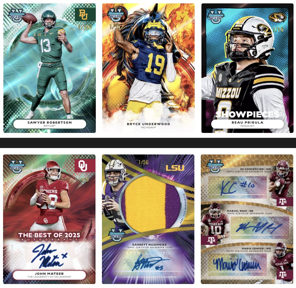 snkr_twitr's tweet photo. AD: 2025 Bowman University Best Football

Shop -> https://t.co/NDmaX8yNwL https://t.co/tIuUK5o8Qy