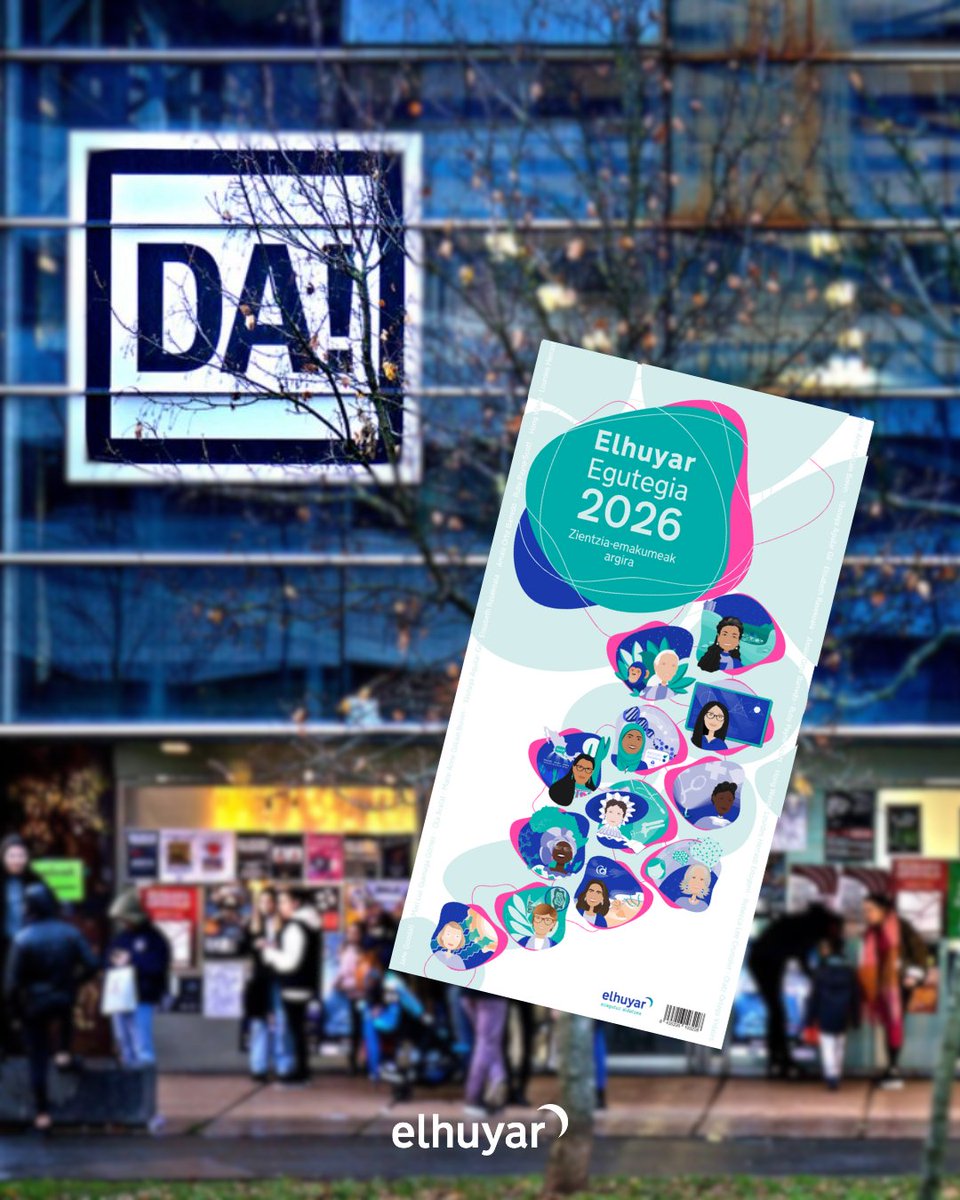 📅 <a href="/durangokoazoka/">Durangoko Azoka</a> n gaude. GOIENKALE-ko 31. eta 32. erakusmahaietara gerturatuz gero, emakume zientzialarien berri ematen duen #ElhuyarEgutegia izango duzue eskuragai.

#60DA #zunonhanDA