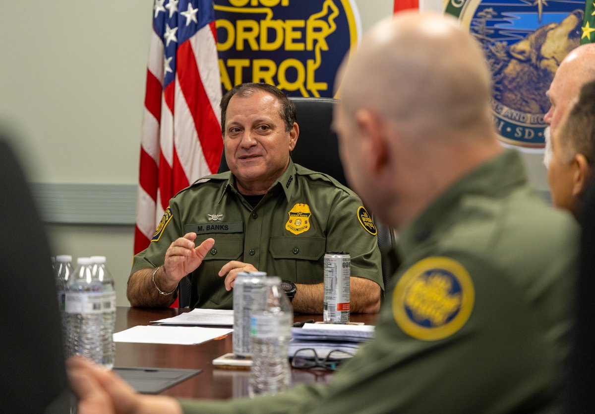 U.S. Border Patrol, Chief Patrol Agent - GFN tweet media
