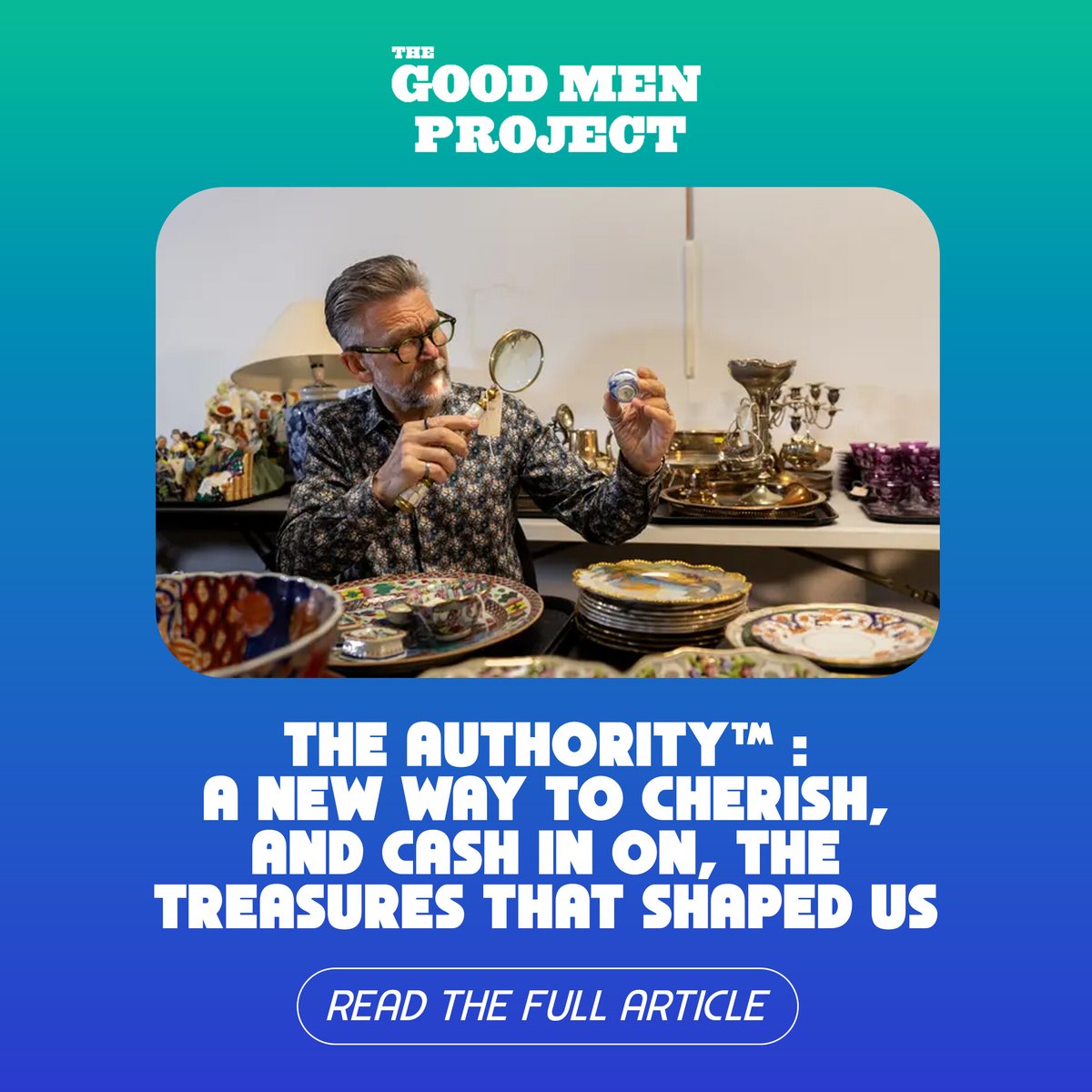 authcollect's tweet photo. Proud to be featured in @GoodMenProject, highlighting how we're helping people rediscover, and cash in on, the collectibles that shaped them.

A new era of transparency, access, and trust in the hobby is here.

Read more: https://t.co/cK8pcVBCFQ

#TheAuthority https://t.co/snayz2P7in