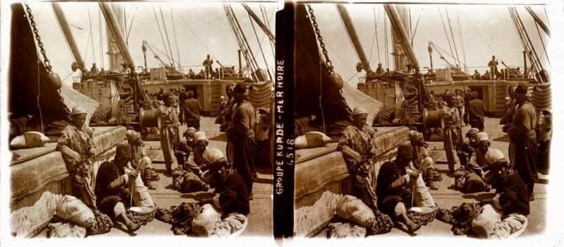 Karadenizde gemi yolculuğu yapan kürtler/1910