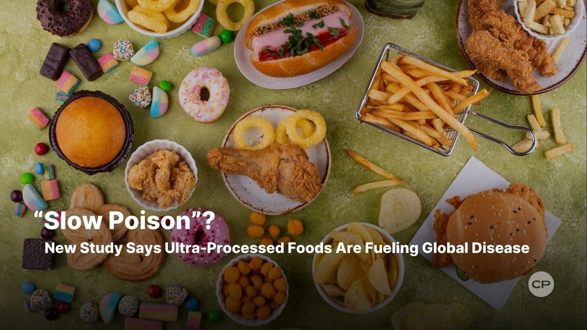 ChristianPost's tweet image. New research links ultra-processed foods—sodas, packaged snacks, frozen meals—to higher risks of obesity, heart disease, diabetes, depression and early death, sparking fresh calls to cut back. 
#UltraProcessedFoods #ChronicDisease #HeartHealth
🔗 dlvr.it/TPnbZC
