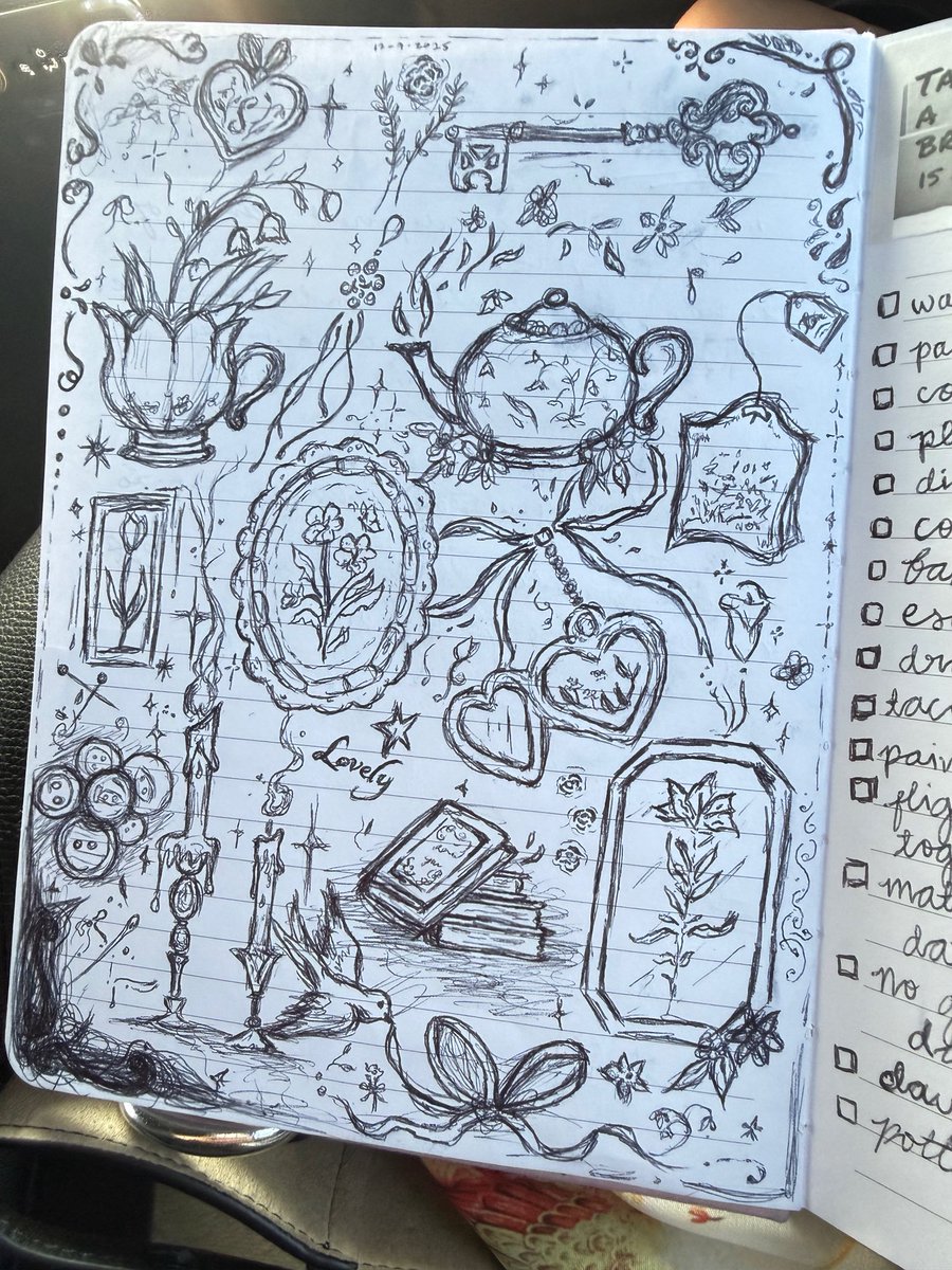 weversekatseye's tweet photo. 💌 #SOPHIA 121225

☀️: 📸x3 
☀️: been finding so much cute inspo from pinterest it’s so fun 
☀️: 📸x1 
☀️: sometimes id just draw and fill them in later on with lists, thoughts, lyrics

#KATSEYE @katseyeworld https://t.co/chx0Ok7sIT