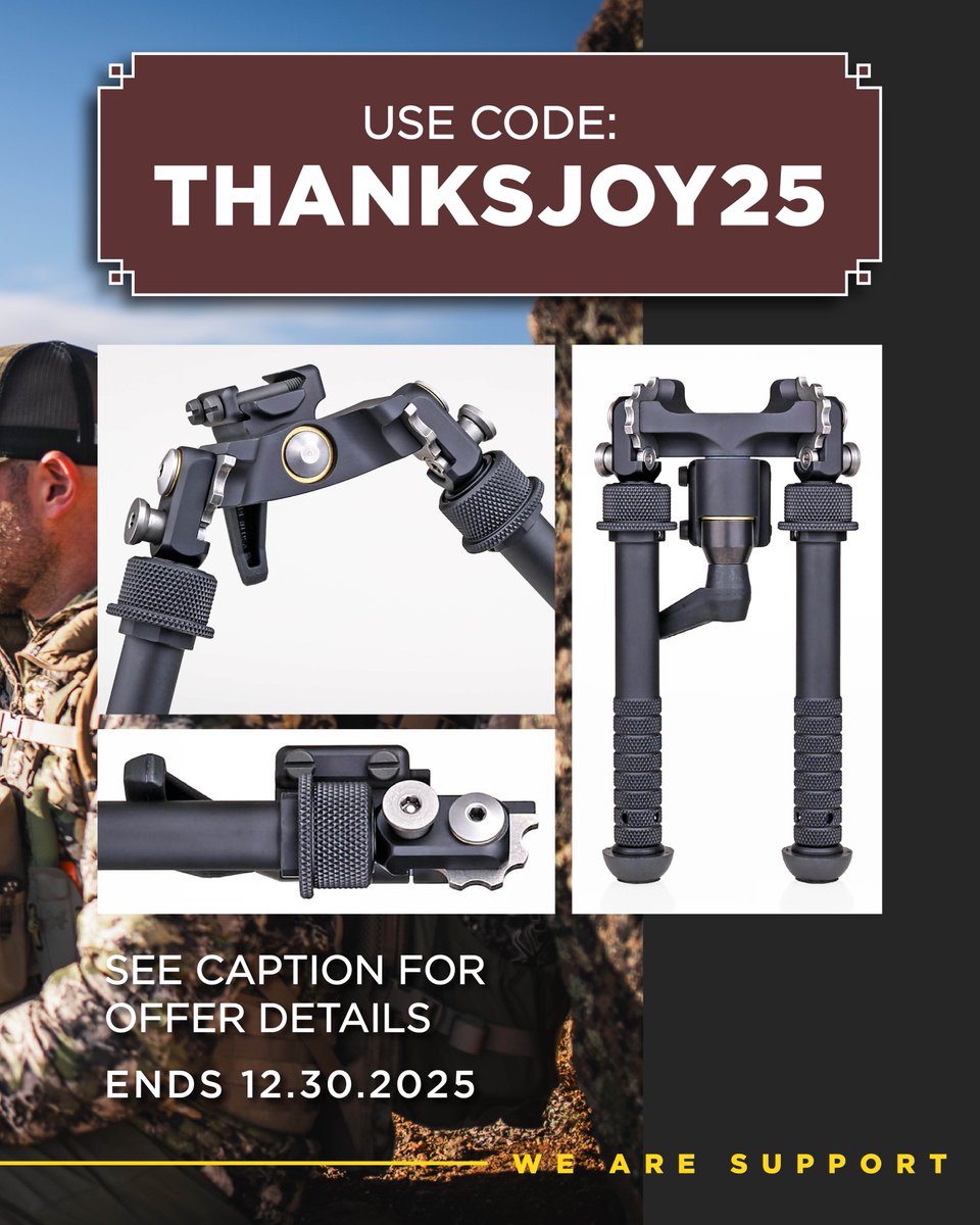 B&T Industries: Atlas Bipod® & Accu-Shot Monopod® tweet media