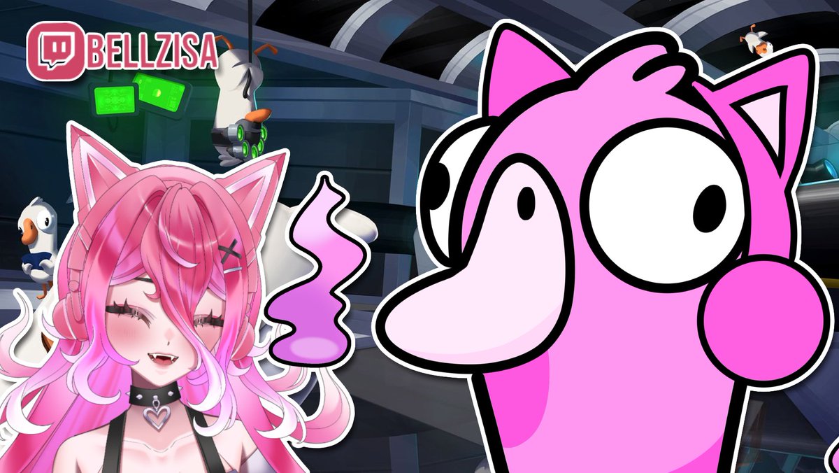 BellzisaVT's tweet image. IT'S A GOOSE GOOSE DUCK DAY! 

We're having a birthday celebration for my queen @ariellull !

🔗 in bio!

#vtuber #goosegooseduck