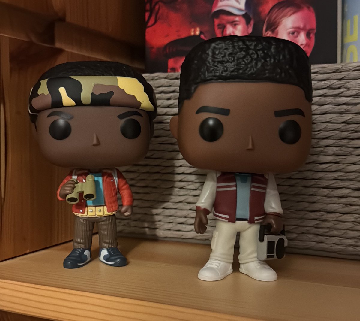i put my s1 and s5 lucas funkos next to each other i’m sick to my stomach