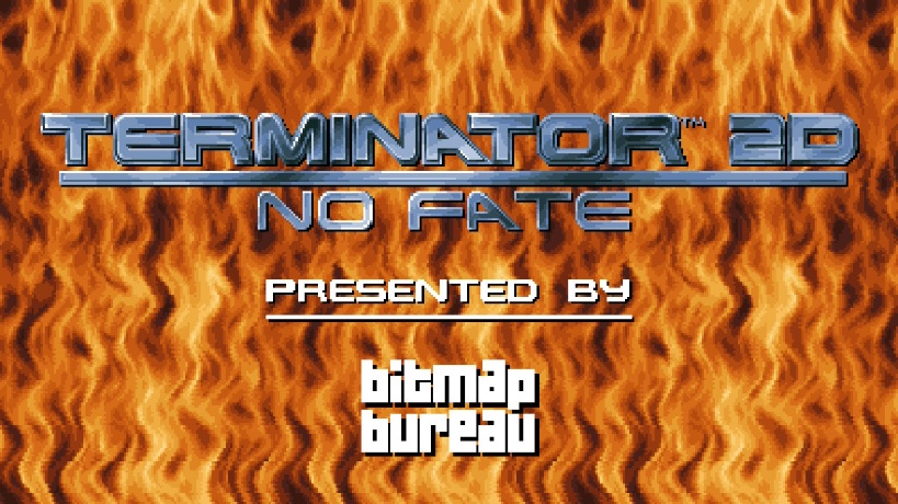 MSeaward1983's tweet photo. Terminator 2D No Fate is an amazing homage, amazing graphics and audio.  Some lovely touches, hoping Bitmap Bureau get to work on the best 80’s &amp; 90’s Film Franchises going forward #Terminator2DNoFate https://t.co/Vz15ZC6nf3