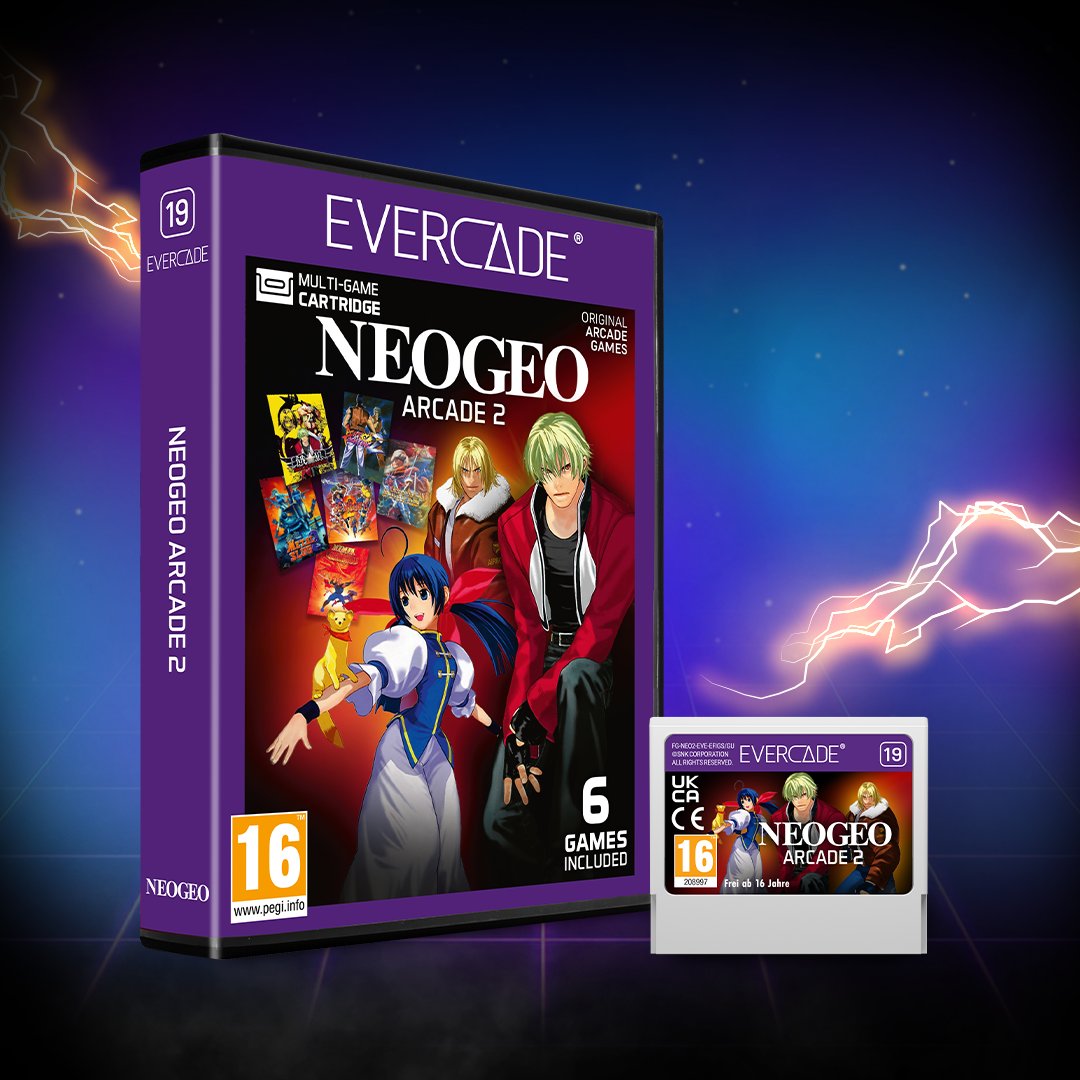 NEOGEO Arcade 2 is available now worldwide! Prove your skills in