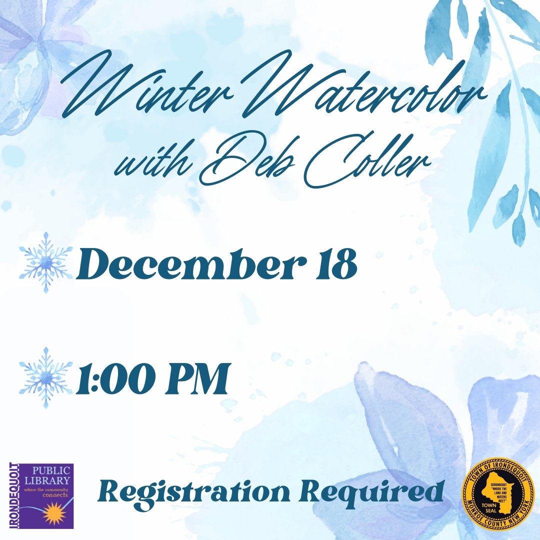 Irondequoit Library tweet media