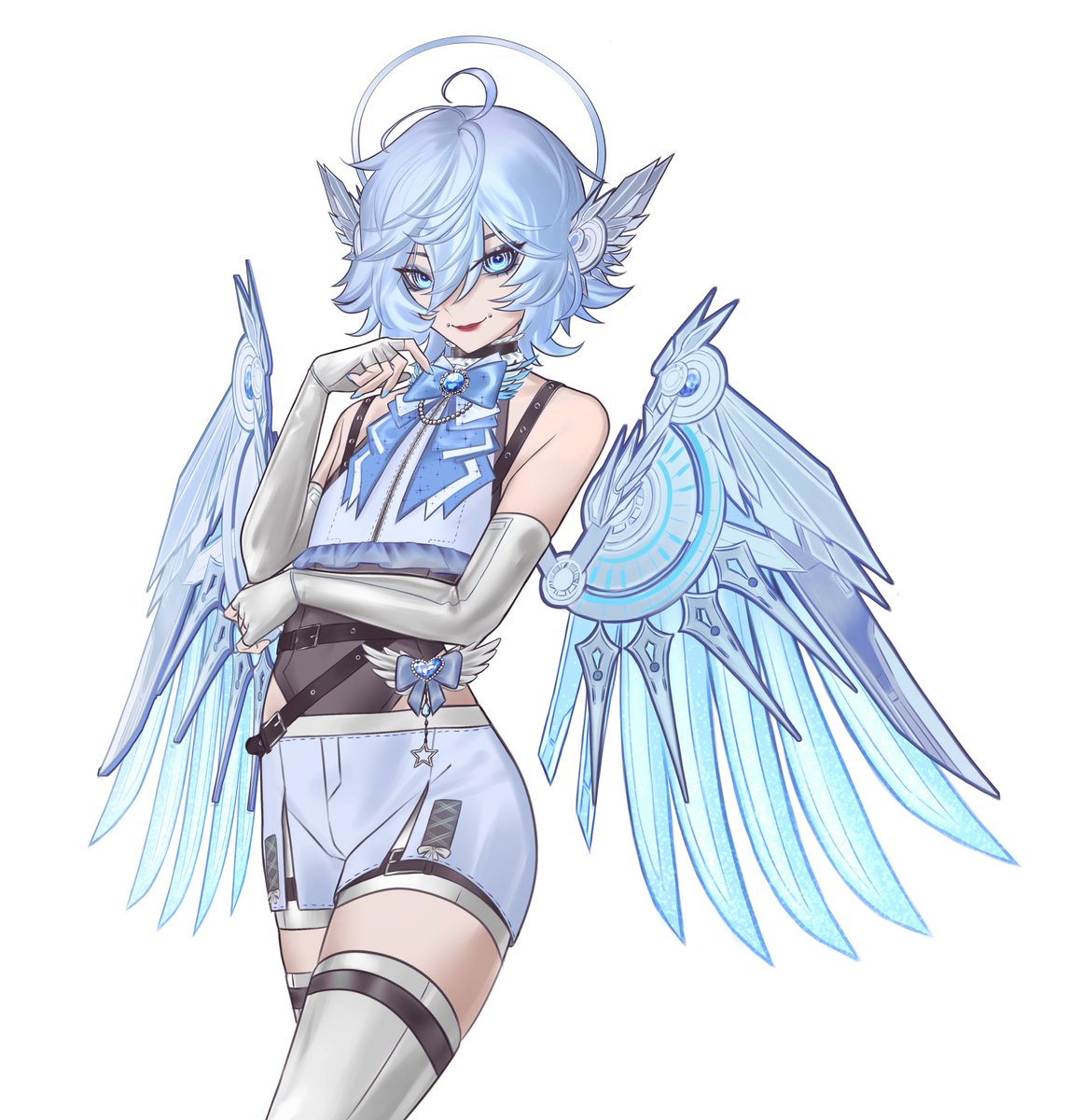 SirKitVT's tweet image. NEW ANNOUNCEMENT!!

while i work on rigging my actual model, i got a pngtuber model so i can still stream!!

speaking of stream i think it might be bad luck to announce streams ahead of time….

SO IM GOING LIVE TONIGHT AT 11 PM EST!! OVERWATCH!!

🎨 @OtameganeArt