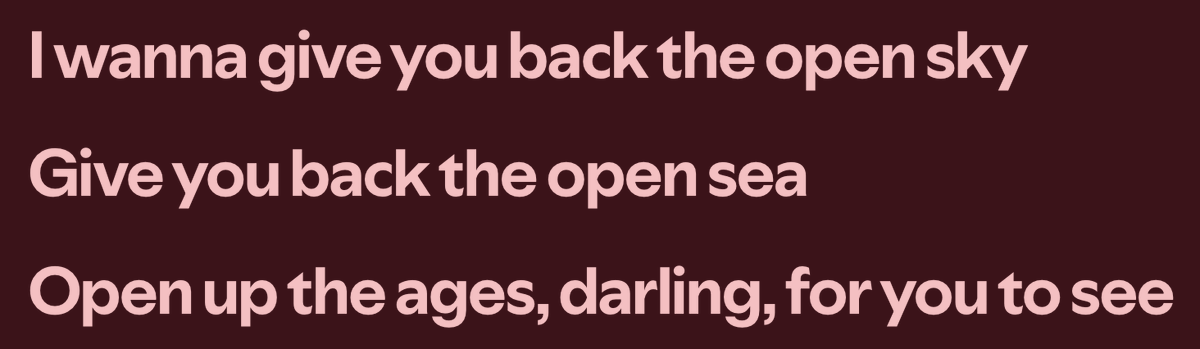 fourteen years later and this bit in landscape still gets to me