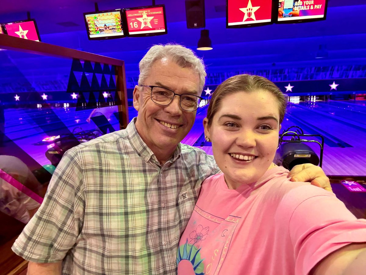 MiddlebrookDave's tweet image. Lovely birthday treat from Katie. Crazy golf, bowling, lunch and great conversation. Thank you Katie. Love you lots