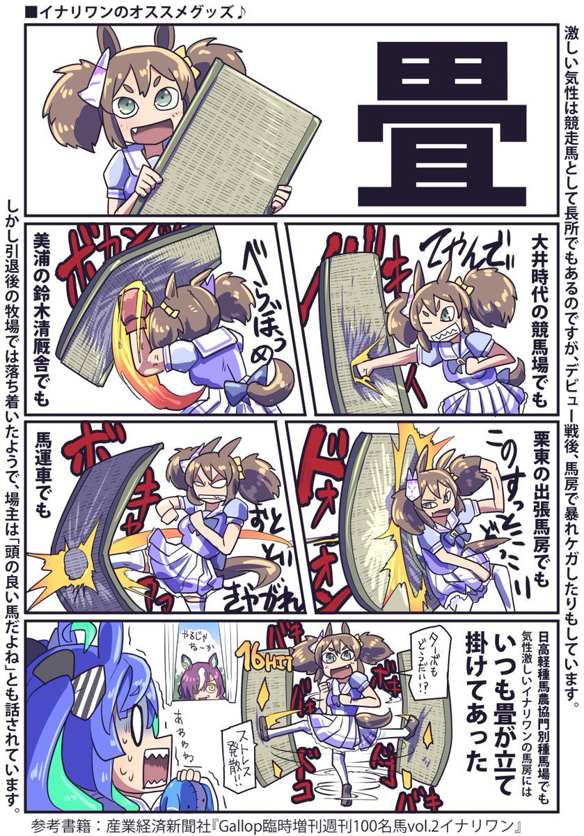 イナリワンと畳のお話再掲 