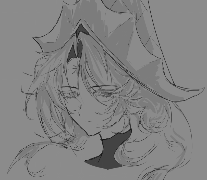 AmariNeedsSleep's tweet photo. More profile doodles this time featuring Lucifer from Hazbin Hotel and Pure Vanilla Cookie from Cookie Run Kingdom.  🐍💛
#art #digitalart #sketch #HazbinHotel #cookierunkingdom https://t.co/b5QG0BDwbg