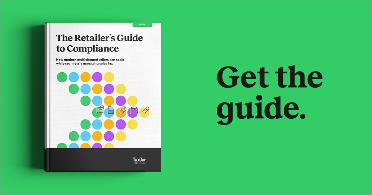 Nexus, exemptions, filing — simplified. 

Download the retail sales tax guide now: bit.ly/455WrQO
