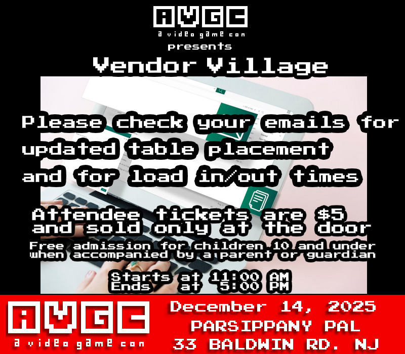 A Video Game Con NJ tweet media