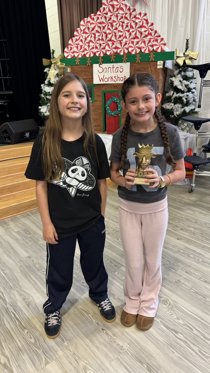 Another round of 99Math and the winner is Tabby!  That’s 2 for 2 for Mrs. Turner’s homeroom of math smarties! 👍🏻 We are also super proud of Amadea for making it to her second championship contest!!