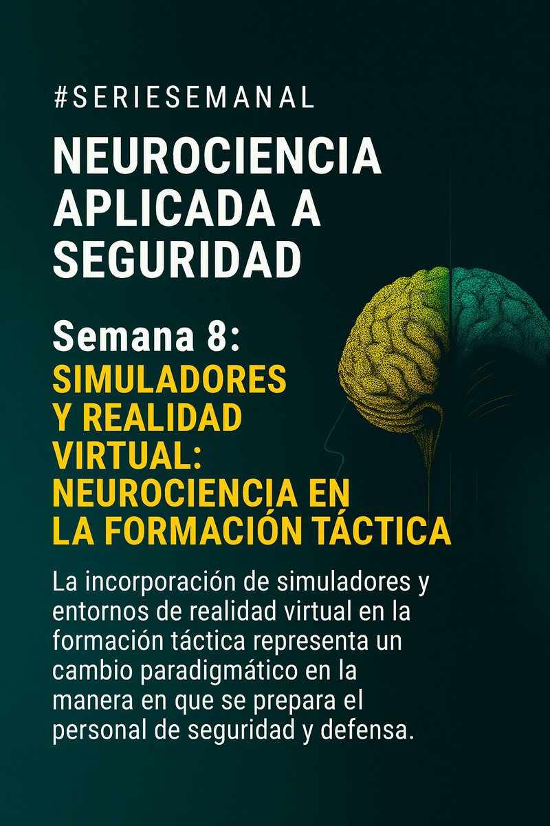 #Neurociencia Aplicada a Seguridad; simuladores y realidad virtual: neurociencia en la formación táctica.

Continúa leyendo: tinyurl.com/5n9ba5hh 
#UsecNetwork #usecim