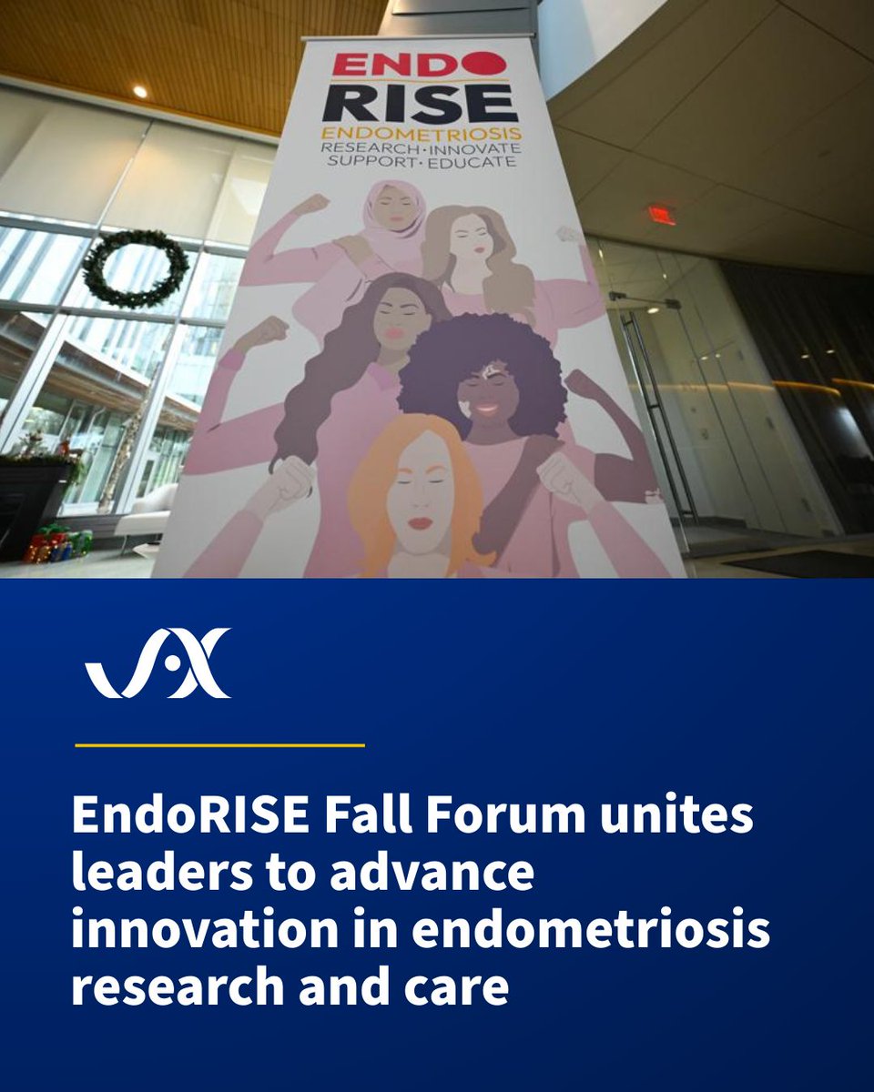 jacksonlab's tweet image. The EndoRISE Fall Forum, hosted by JAX, was a collaborative event that spotlighted groundbreaking science, patient-centered solutions, and the power of partnership to transform outcomes for millions living with endometriosis.
 
📰 Read the story: go.jax.org/ERForum2025