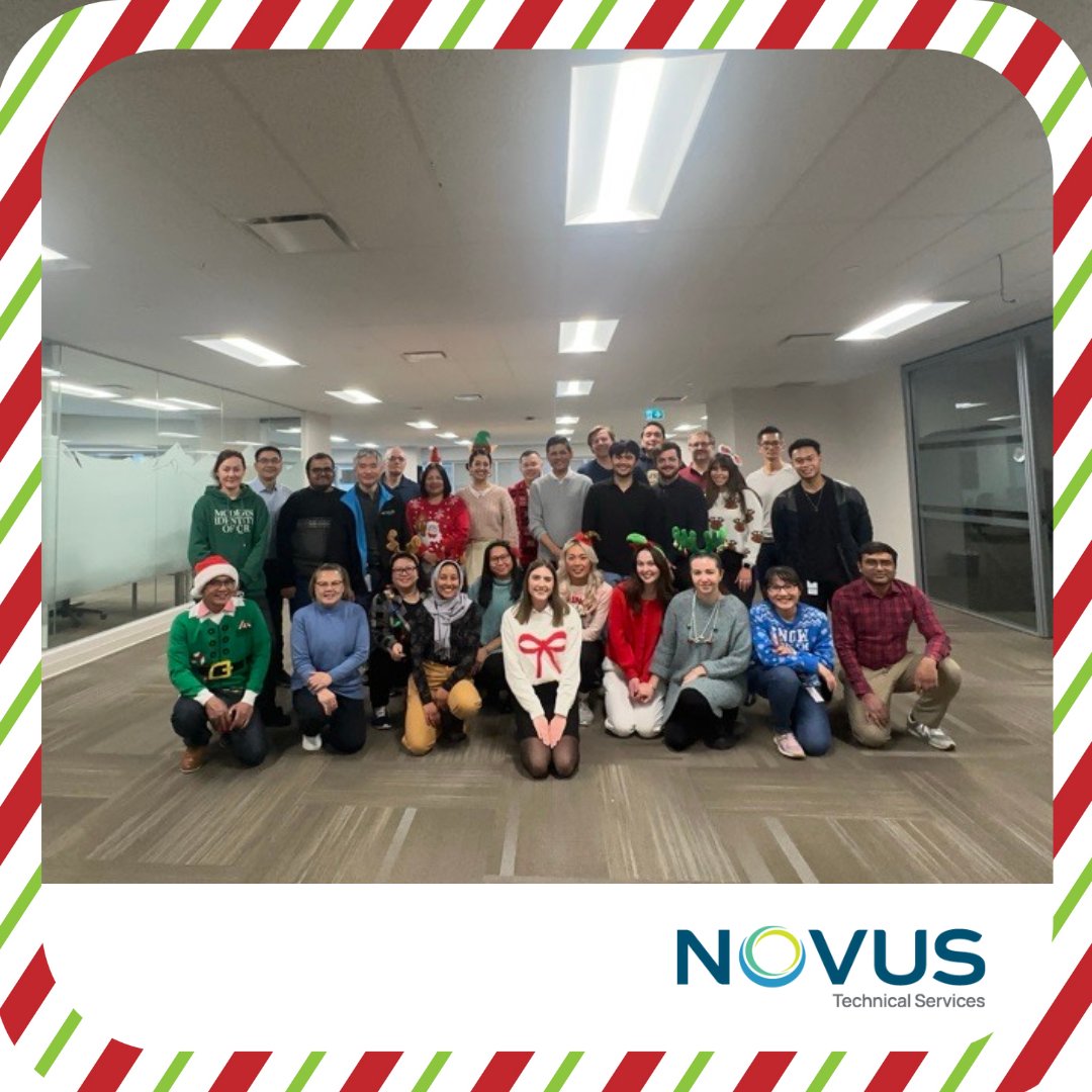 NovusTechServ's tweet photo. Great to see so many colleagues come together for a small Christmas gathering in the office today. 🎄

A nice moment of connection as we close out and celebrate another successful year for Novus.

#Novus #MerryChristmas #NewYear2026 https://t.co/PlyyB6HjB5