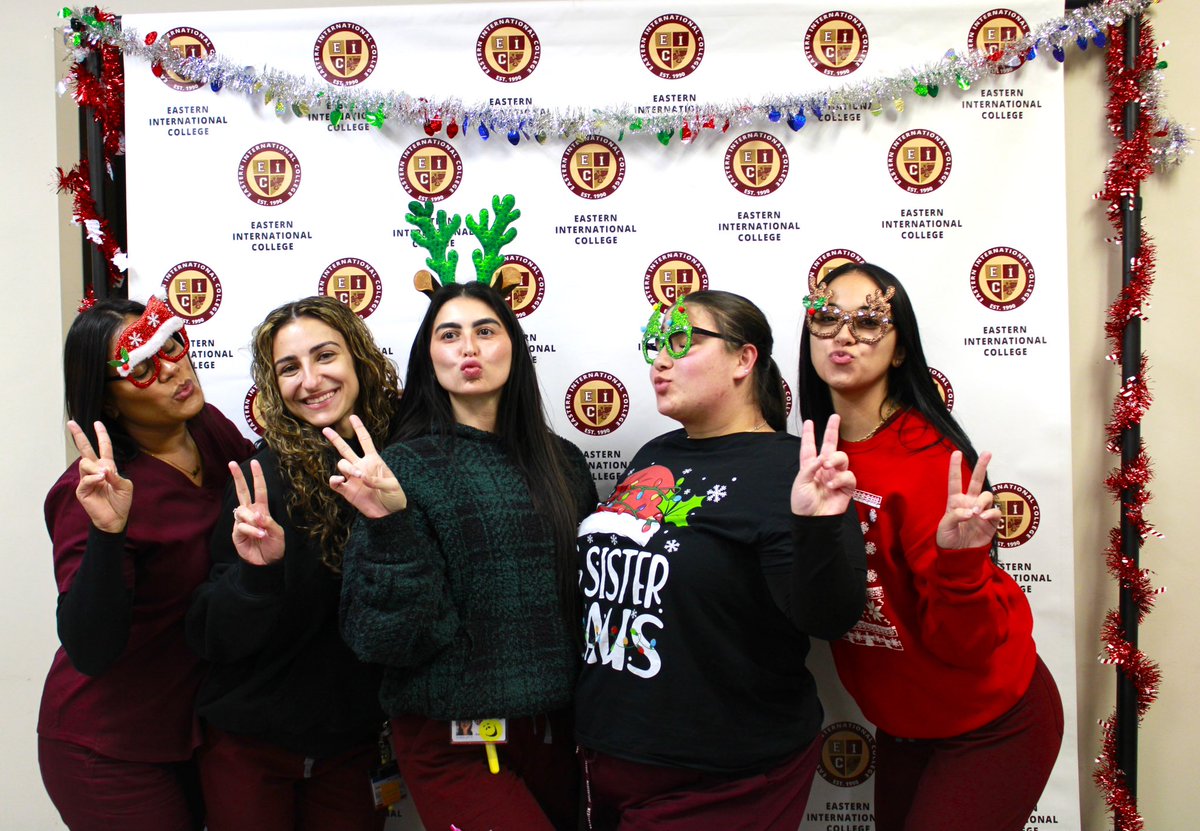 Thank you to everyone who participated in the Ugly Sweater Contest yesterday!🥇

🎄Whether you rocked a sweater or just stopped by the photobooth, we appreciate you! 

✨Hope you enjoyed the event!
EIC wishes everyone a happy holiday season and success for the New Year!