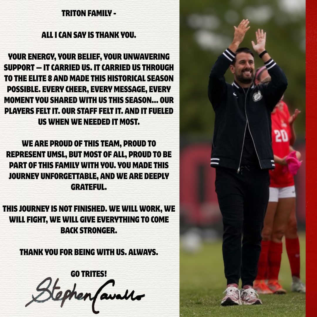 UMSL Women's Soccer tweet media