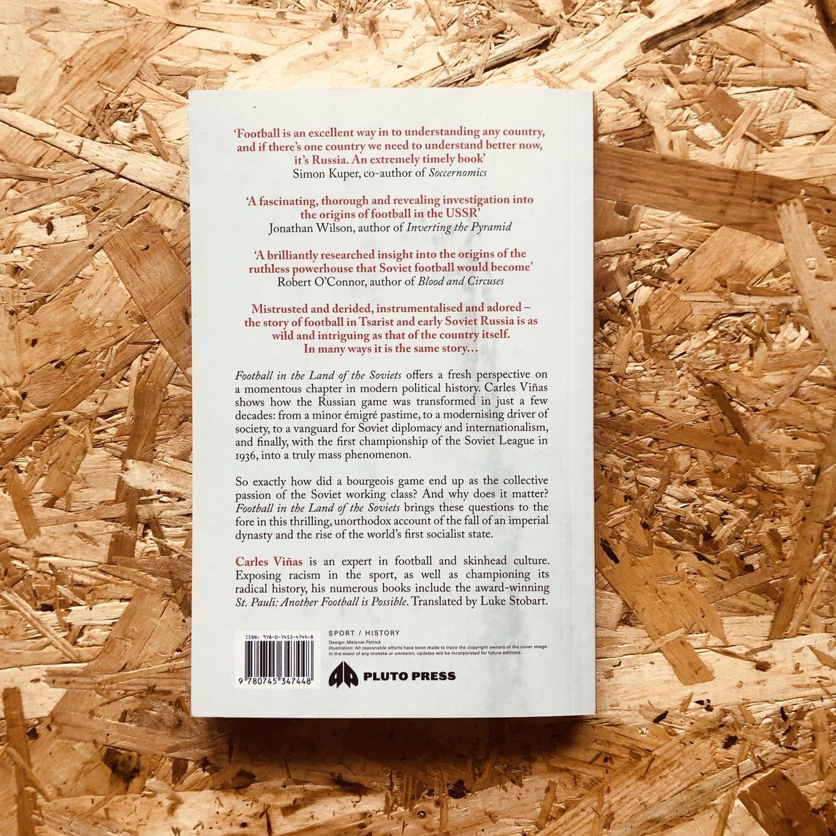 𝐑𝐄𝐒𝐓𝐎𝐂𝐊 | FOOTBALL IN THE LAND OF THE SOVIETS by <a href="/CarlesVinyas/">Carles Viñas</a>

A popular history of the emergence of football in early twentieth-century Russia.

<a href="/PlutoPress/">Pluto Press</a>

🛒 stanchionbooks.com/products/footb…